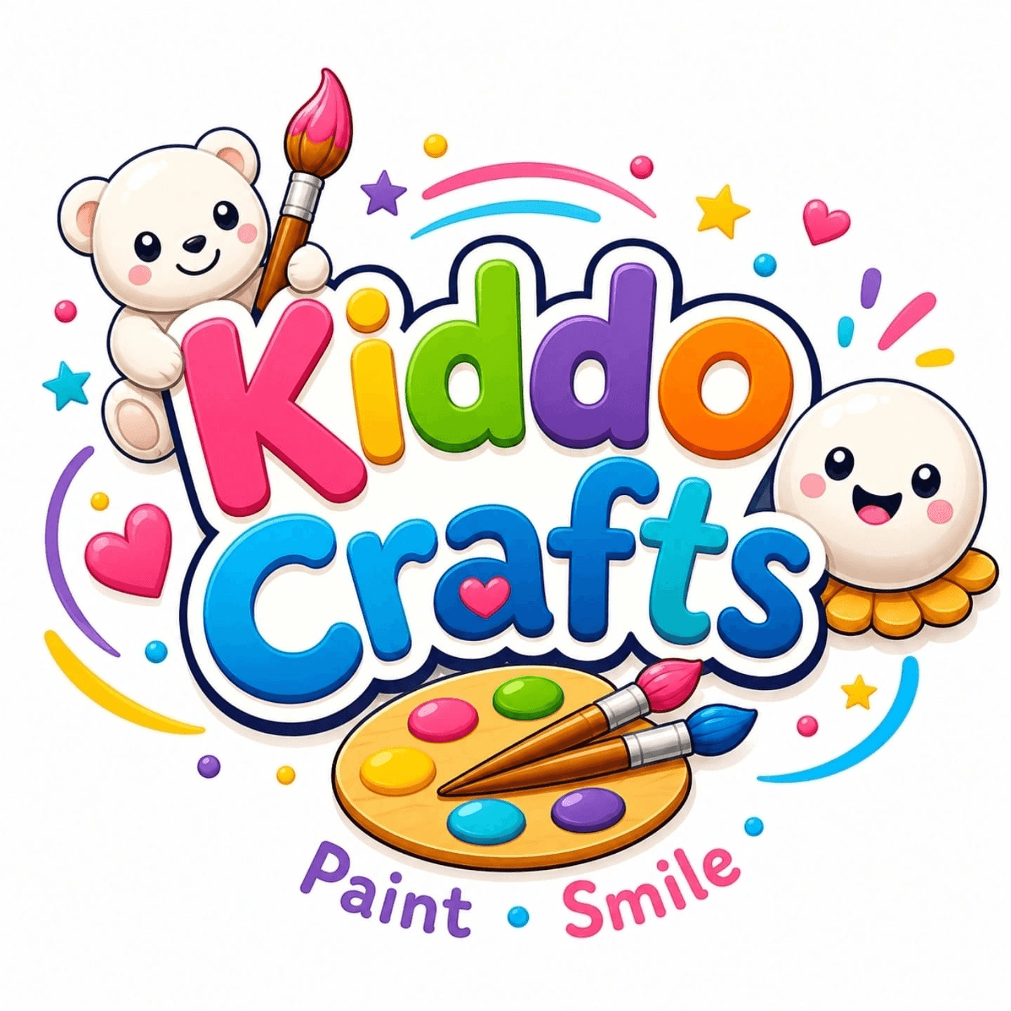 KiddoCrafts — Paint • Smile